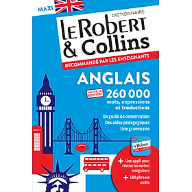 Từ điển tiếng Pháp LE ROBERT & COLLINS MAXI ANGLAIS - Collins Dictionaries