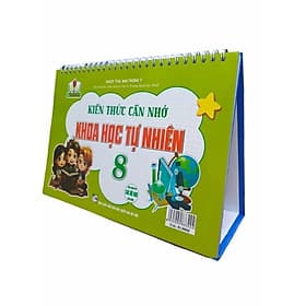 Lịch Kiến Thức Cần Nhớ Khoa Học Tự Nhiên Lớp 8 - Dùng Chung Các Bộ SGK Hiện Hành - Hồng Ân - An
