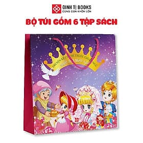 Truyện Kể Cho Bé Trước Giờ Đi Ngủ - Ngày Xửa Ngày Xưa - Combo 6 Cuốn - Đinh Tị Books - Di Di