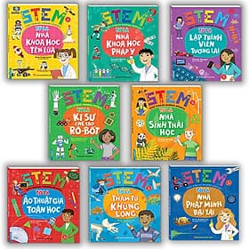 Combo Trọn Bộ 8 Cuốn: STEM - Nha Nha