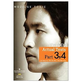 Sách New TOEIC Actual Test Part 3,4 (Kèm CD) - Kim