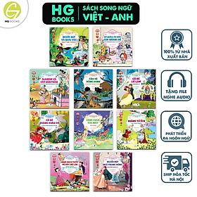 Combo 10 Truyện Cổ Tích, Truyện Mầm Non Gieo Mầm Tính Cách Cho Bé Yêu tặng kèm file nghe