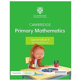 Sách ngoại văn: Cambridge Primary Mathematics - Learner's Book 4 With Digital Access (1 Year) (2nd Edition) - Léa