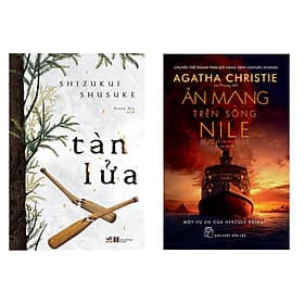 Combo 2Q: Án Mạng Trên Sông Nile (Agatha Christie)+ Tàn Lửa ( Truyện trinh thám đặc sắc nhất ) - Song Phát