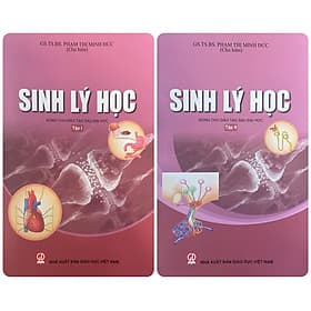COMBO Sách Sinh lí học tập 1+2 (Dùng cho đào tạo sau đại học) - Công Sĩ