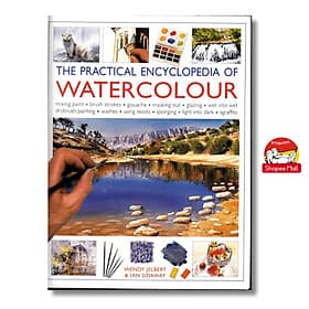 The Practical Encyclopedia of Watercolour by Wendy Jelbert - Sách nghệ thuật, tiếng anh - Én