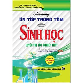 Cẩm nang ôn tập trọng tâm môn sinh học luyện thi tốt nghiệp THPT (dùng chung các bộ sgk hiện hành) - HA - An Thi