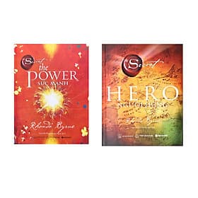Combo 2 cuốn The Secret , Hero Người Hùng + Power Sức Mạnh - Hú