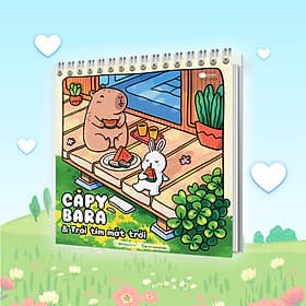 Sách Capybara & Trái tim mặt trời - Tim O’Shei