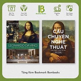 Combo 2 Cuốn Sách: Leonardo da Vinci - Cuộc Đời Và Tác Phẩm Qua 500 Hình Ảnh + Câu Chuyện Nghệ Thuật - Chuyện