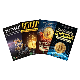 Combo Bộ Sách Bitcoin. Bộ 4 cuốn. tặng sổ tay Mini dễ thương - Thương Thương