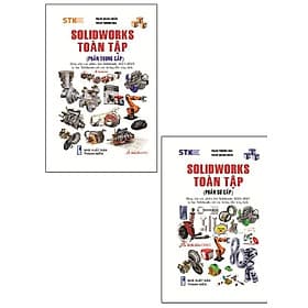 Combo 2 cuốn Solidworks Toàn Tập (Phần Sơ Cấp Và Phần Trung Cấp ) - Thương Thương