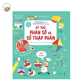 Bộ toán tiểu học tương tác - Kỳ thú phân số và số thập phân - Nhã Nam