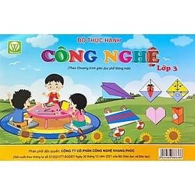 Bộ thực hành công nghệ lớp 3 - KP - Nha Nha