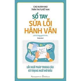 Sách Sổ Tay Sửa Lỗi Hành Văn
