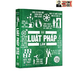 (Bìa cứng, in màu toàn bộ) LUẬT PHÁP - KHÁI LƯỢC NHỮNG TƯ TƯỞNG LỚN - DK- Lê Hương Ly dịch - Đông A - NXB Dân trí - Bộ Văn Hóa