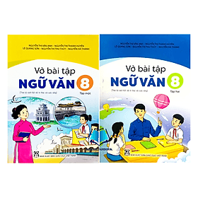 Combo Vở bài tập ngữ văn 8 - tập 1 + 2 (kết nối)