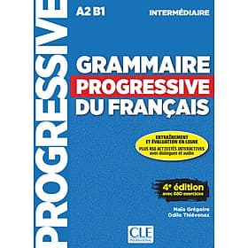 Sách học tiếng Pháp GRAMMAIRE PROGRESSIVE DU FRANCAIS INTERMEDIAIRE 4E EDITION - ED