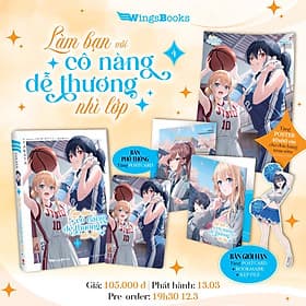 Truyện Làm Bạn Với Cô Nàng Dễ Thương Nhì Lớp full 4 tập (Light Novel) - Chang Book - Khương Nhi