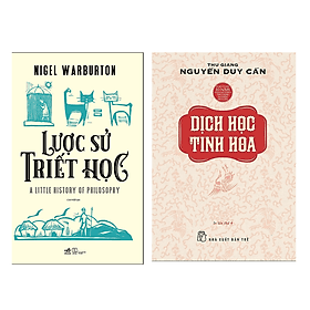 Sách Combo 2 Cuốn Giúp Ta Hiểu Hết Về Triết Học : Lược Sử Triết Học nn + Dịch Học Tinh Hoa trẻ - Nhã Nam