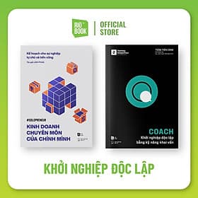 Bộ sách KHỞI NGHIỆP ĐỘC LẬP (Kinh doanh chuyên môn của chính mình + Coach) - Minh Minh