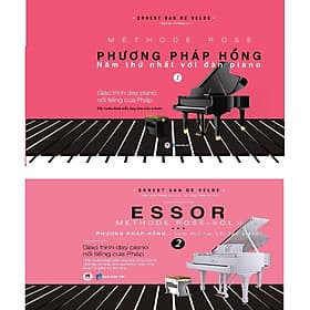 Combo Sách - Giáo Trình Dạy Piano Nổi Tiếng Của Pháp - Hú