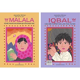 Malala - Cô Bé Pakistan Giành Quyền Được Học + Iqbal - Cậu Bé Pakistan Lan Tỏa Tự Do - NXB Phụ Nữ - Nhã Nam