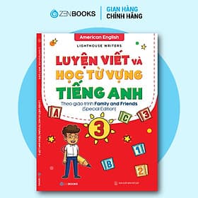Sách Luyện Viết Và Học Từ Vựng Tiếng Anh Lớp 3 (Theo Giáo Trình Family & Friends) - Lighthouse Writers - G