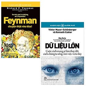 Combo Khoa Học Khám Phá - Dữ Liệu Lớn và Feynman Chuyện Thật Như Đùa - Chuyện