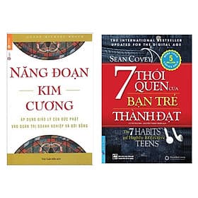 Combo 2 Cuốn Sách Kỹ Năng Hay: Năng Đoạn Kim Cương + 7 Thói Quen Của Bạn Trẻ Thành Đạt / Những Cuốn Sách Kỹ Năng Sống - Kỹ Năng Làm Việc Hay Nhất Thời Đại - Lâm Hà