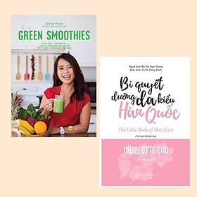 Combo Sách Làm Đẹp Đặc Biệt Dành Cho Phái Nữ: Green Smoothies - Giảm Cân, Làm Đẹp Da, Tăng Cường Sức Đề Kháng Với 7 Ngày Uống Sinh Tố Xanh + Bí Quyết Dưỡng Da Kiểu Hàn Quốc / Giảm Mỡ Bụng - Làm Đẹp Da - Thanh Lọc Cơ Thể - 