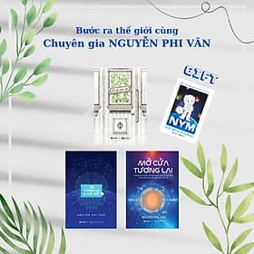 Sách Bộ: Bước ra thế giới cùng chuyển gia Nguyễn Phi Vân - Saigon Books