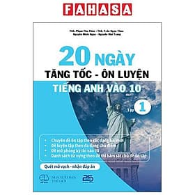 20 Ngày Tăng Tốc-Ôn Luyện Tiếng Anh Vào 10 - Tập 1 - An
