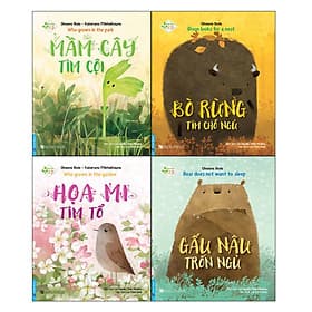 Bộ 4 Cuốn Sách Phát Triển Trí Thông Minh Thiên Nhiên - Minh Thông