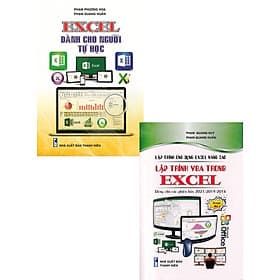 Combo Excel Dành Cho Người Tự Học + Lập Trình Ứng Dụng - Excel Nâng Cao - Lập Trình VBA Trong Excel - STK - Thương Thương
