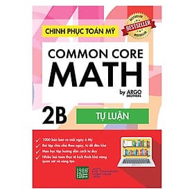 Chinh Phục Toán Mỹ - Common Core Math (Tập 2B) - Chì