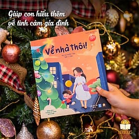 Sách Thiếu Nhi - Cuốn Về Nhà Thôi - Truyện Kể Trước Khi Ngủ Cho Bé 0-3 4-6 Tuổi - Nhã Nam