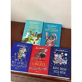 COMBO BỘ SÁCH CHO TRẺ CỦA DAVID WILLIAMS (5 CUỐN): ÔNG NỘI VƯỢT NGỤC + BÁNH MÌ KẸP CHUỘT + BÀ NỘI GĂNG XTƠ + BĂNG ĐẢNG NỬA ĐÊM + NHA SĨ YÊU QUÁI + - David Cho