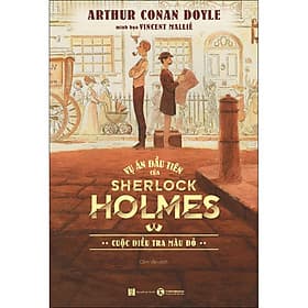 Sách Vụ án đầu tiên của Sherlock Holmes: Cuộc điều tra màu đỏ