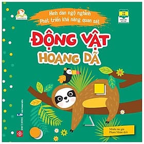 Hình Dán Ngộ Nghĩnh - Phát Triển Khả Năng Quan Sát - Động Vật Hoang Dã - Hoàng Dân