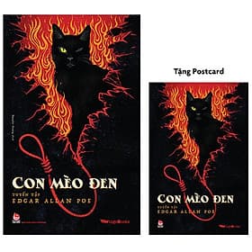 Con Mèo Đen - Tuyển Tập Edgar Allan Poe - Tặng Postcard - 