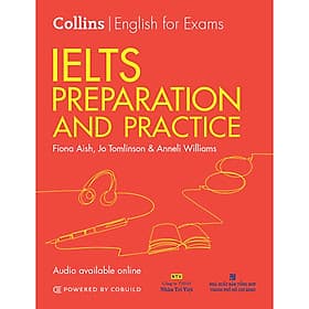 Sách Collins IELTS Preparation and Practice (Quét mã MP3 để nghe file) - Việt An