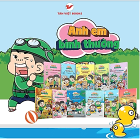 Bộ Truyện Tranh Siêu Hài Hước - Anh Em Bình Thường - Trọn Bộ 11 Cuốn - Bình