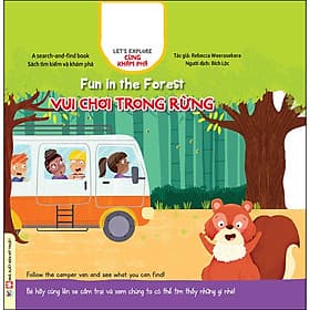 Sách Vui Chơi Trong Rừng (Song Ngữ Anh Việt) - Việt An