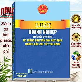 Sách Luật Doanh Nghiệp sửa đổi, bổ sung 2025 – Hệ Thống Các Văn Bản Quy Định, Hướng Dẫn Chi Tiết Thi Hành (V2614T) - Việt Hà