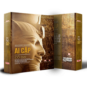 Sách Ancient Egypt ( Ai Cập cổ đại ) - Tổng Hợp Kiến Thức Bách Khoa Lịch Sử Về Nền Văn Minh Ai Cập - Á Châu Books, Bìa Cứng, In Màu - 
