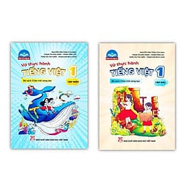 Combo Vở thực hành Tiếng Việt 1 - Tập 1 + 2 (Chân trời) - Việt An