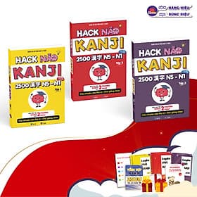 Combo Hack Não 2136 Kanji Trong Tiếng Nhật Tập 1+2 - Hướng Dẫn Ghi Nhớ Nhanh Kanji Theo Câu Chuyện Thú Vị - Thu