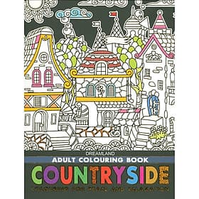 Sách Tô Màu Người Lớn - CUỘC SỐNG NÔNG THÔN: Tô Màu Cho Cuộc Sống Bình Yên Và Thư Giãn (Adult Colouring Book - Countryside: Colouring For Peace And Relaxation) - 