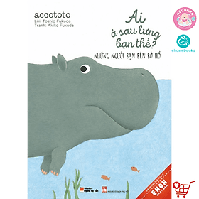 Sách Ehon Nhật Bản Ai Ở Sau Lưng Bạn Thế? - Dành Cho Bé Từ 0-3 Tuổi - Văn